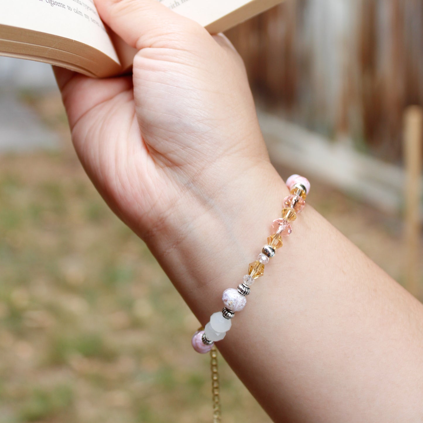 Himalaya Crystal Glass Bracelet