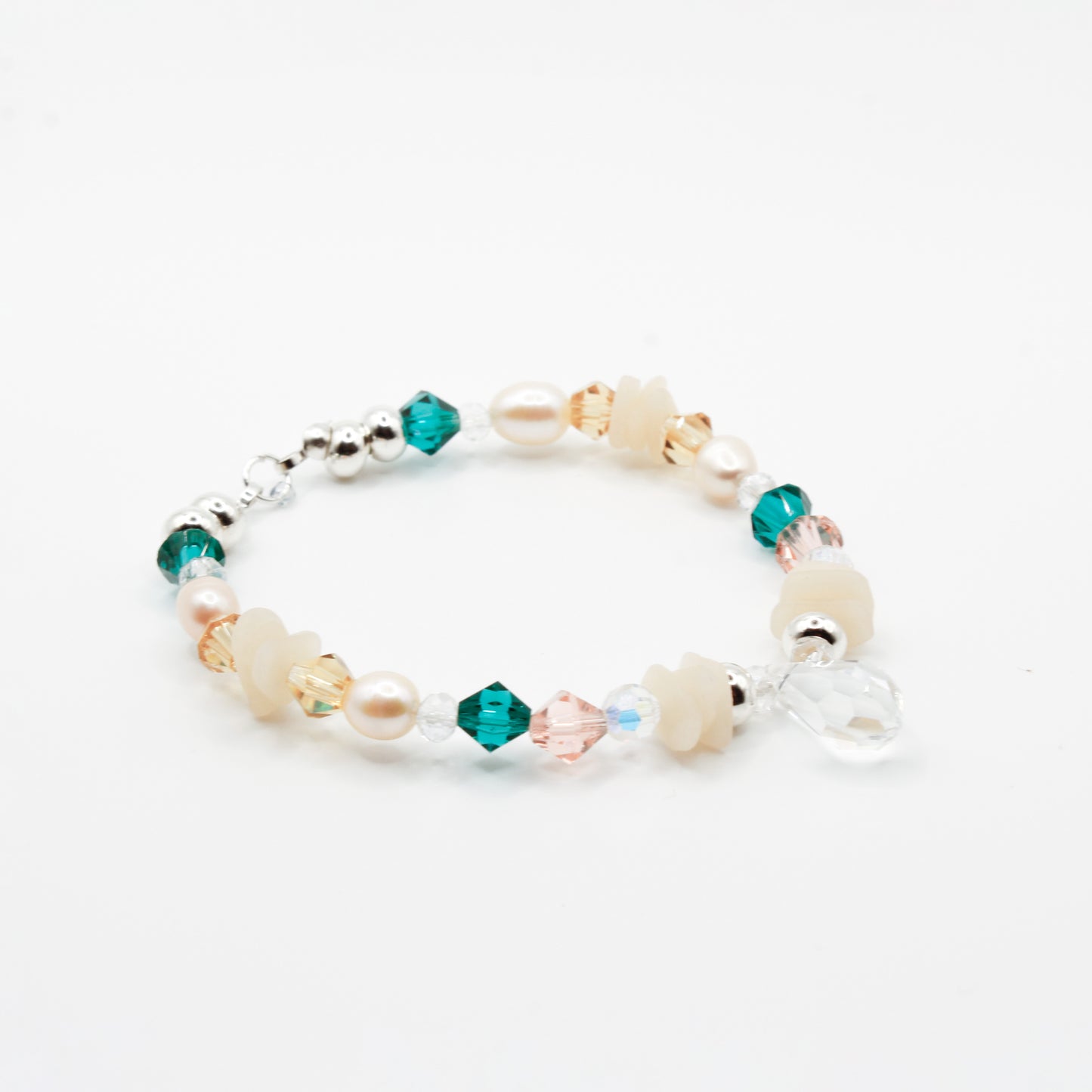 Saxon Crystal Glass Bracelet