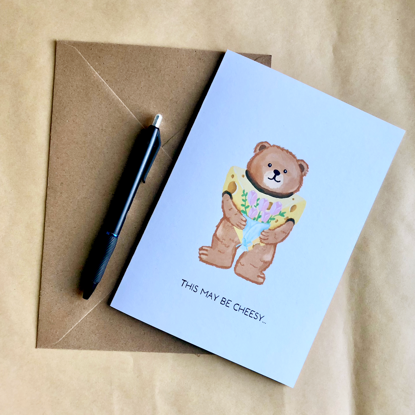Cheesy Bear Appreciation Card