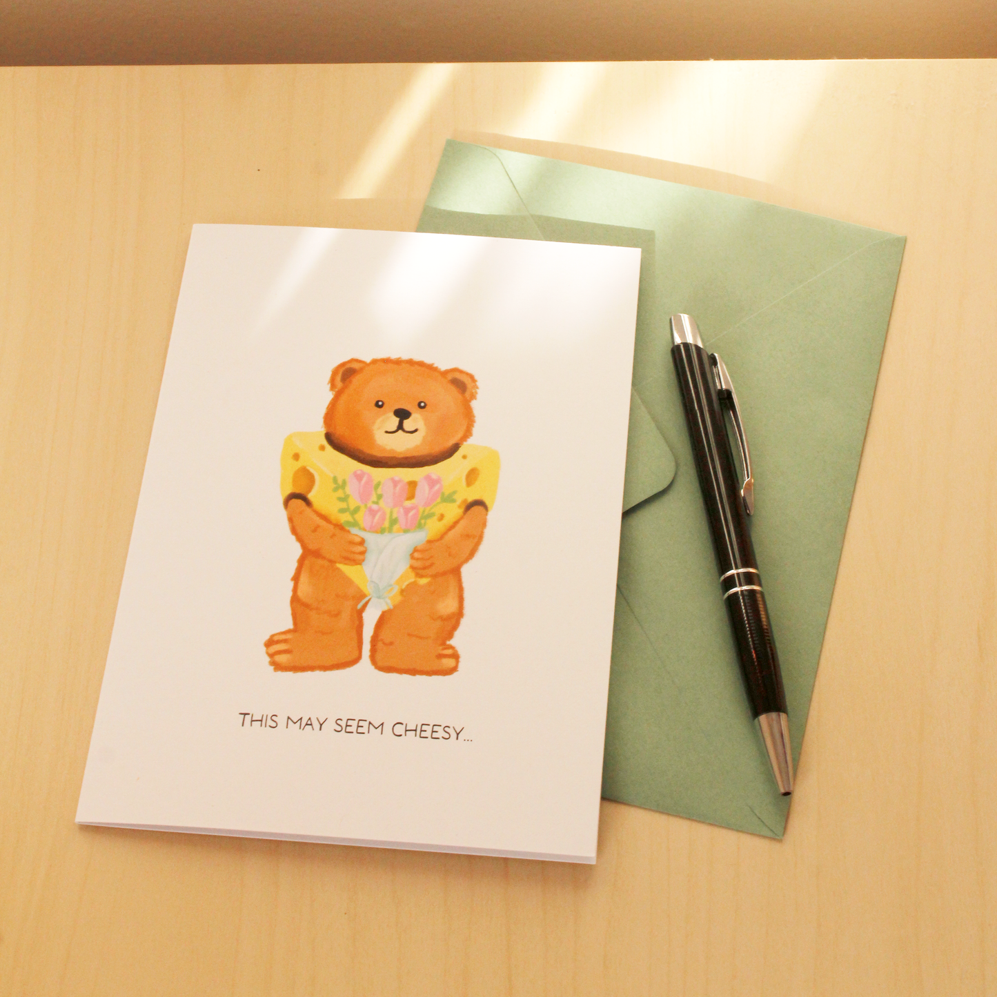 Cheesy Bear Appreciation Card