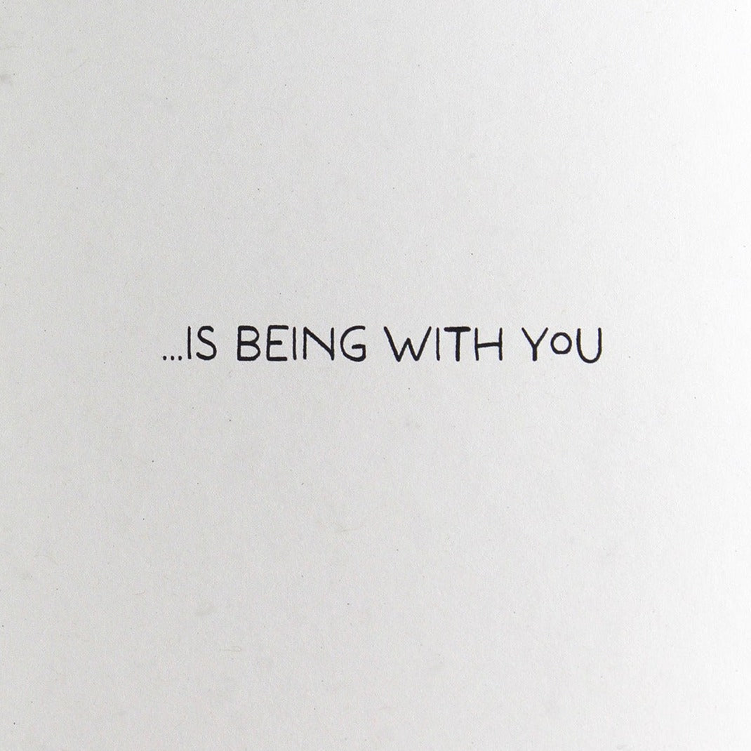 Valentine's Day Card - Bear Serenading With a Guitar