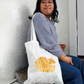 Loafing Cat Canvas Bag - Cinnamon