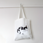 Loafing Cat Canvas Bag - Mia