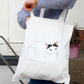 Loafing Cat Canvas Bag - Nicholas
