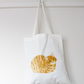 Loafing Cat Canvas Bag - Cinnamon