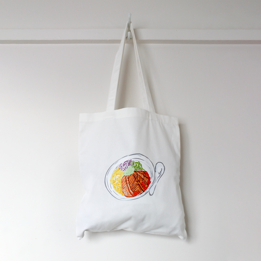 Chirashi Bowl Canvas Bag