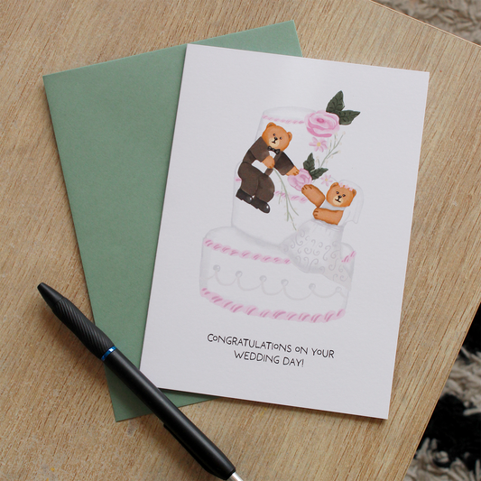 Congratulations On Your Wedding Greeting Card